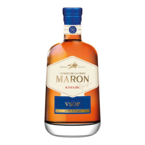 Коньяк "Jacques de la Croix Maron" 5 Years Old, 0.5 л