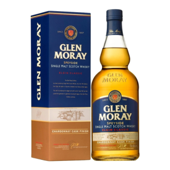 Виски "Glen Moray" Elgin Classic Chardonnay Cask Finish, gift box, 0.7 л