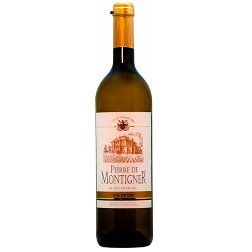 Вино "Pierre de Montigner" Blanc Demi-Sec 0,75 л.