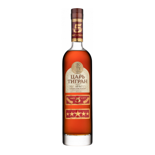 Коньяк "Царь Тигран" 5-летний, 0.5 л