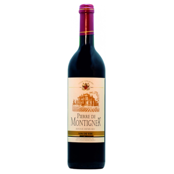 Вино "Pierre de Montigner" Rouge Demi-Sec 0,75 л Франция