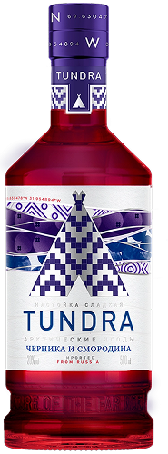 Настойка сладкая «ТУНДРА АРКТИЧЕСКИЕ ЯГОДЫ ЧЕРНИКА-СМОРОДИНА» 0,5 л Россия