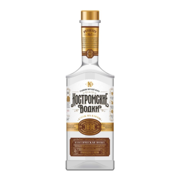 Водка Костромские Водки купаж на клюкве 40% 0.5л