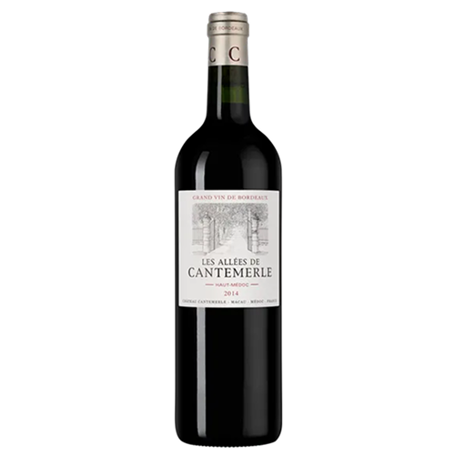 Вино "Les Allees de Cantemerle", Haut-Medoc AOC, 2019