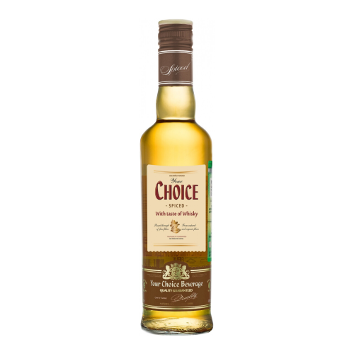 Ликер "Your Choice" Spiced with taste of Whisky, 0.5 л