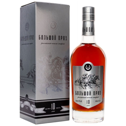Коньяк "Большой Приз" КС, в подарочной коробке, 0.5 л