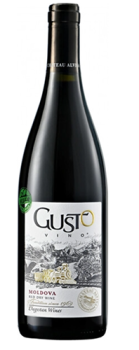 Вино сортовое сухое красное "ГУСТО ВИНО. МОЛДОВА" 0,75 л Россия