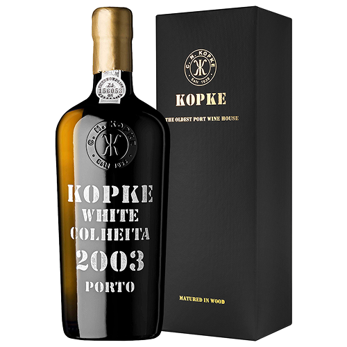 Портвейн Kopke, Colheita White Porto, 2003, gift box