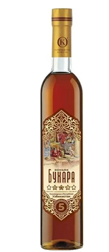 Коньяк ординарный пятилетний "Бухара" 0,5 л Узбекистан