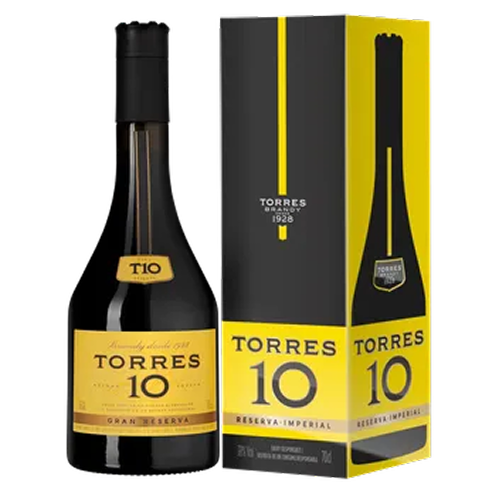Бренди "Torres 10" Gran Reserva, gift box, 0.7 л