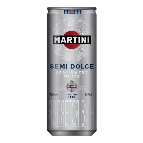 Вино "Martini" Semi Dolce, in can, 250 мл