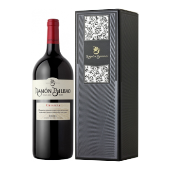 Вино Bodegas Ramon Bilbao, Crianza, Rioja DOC, 2019, gift box, 1.5 л