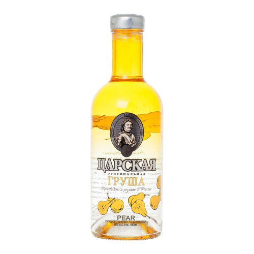 Водка "Царская" Оригинальная Груша, 0.5 л