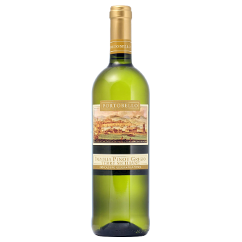 Вино Vinispa, "Portobello" Inzolia-Pinot Grigio, Terre Siciliane IGT