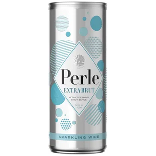 Игристое вино "La Petite Perle" Extra Brut, in can, 250 мл