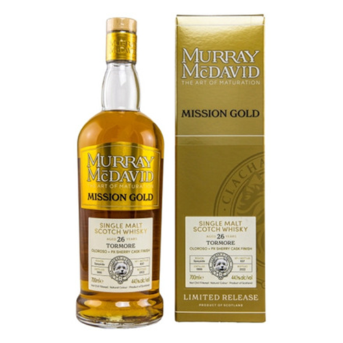 Виски Murray McDavid, "Mission Gold" Tormore 26 Years Old, gift box, 0.7 л