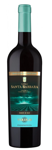 Вино сортовое  регион Кастилья категория ВИНО ДЕ ЛА ТЬЕРА «Кастильо Санта Барбара Вердехо» сухое белое 0,75 Испания