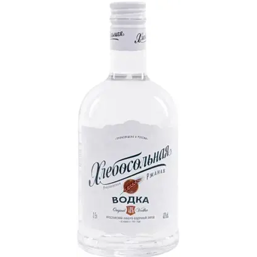 Водка "Хлебосольная" Ржаная, 0.5 л