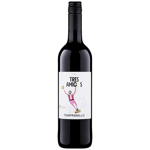 Вино "Tres Amigos" Tempranillo 0,75л. 