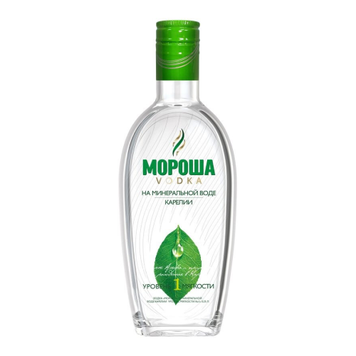 Водка "Мороша" Уровень мягкости №1, 250 мл