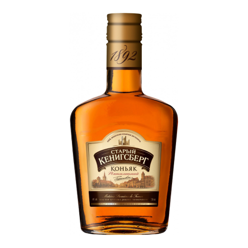 Коньяк "Старый Кенигсберг" 5-летний, 250 мл