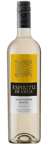 Вино сортовое сухое белое регион Валле Централь «ЕСПИРИТУ ДЕ ЧИЛИ СОВИНЬОН БЛАН» 0,75 л Чили