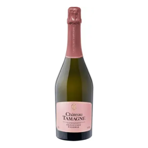 Игристое вино "Chateau Tamagne" Roze de Tamagne Demi-Sec