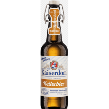 Пиво "Кайзердом Келлербир" светлое пастер  нефильтр неосветленное 0,5 л/20 СТЕКЛО 4,8% Германия