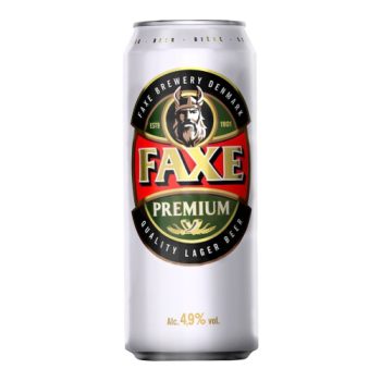 Пиво "Faxe" Premium (Russia), in can, 0.45 л