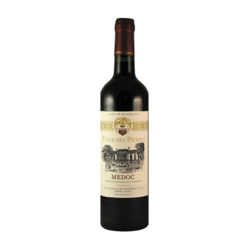 Вино "Tour des Pierres" Rouge Sec, Medoc AOC