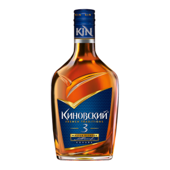 Коньяк "Киновский" Трехлетний, 250 мл