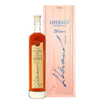 Коньяк Lheraud Cognac "Cuvee 20", wooden box, 0.7 л