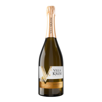 Игристое вино "Villa Krim" White Semi-Sweet