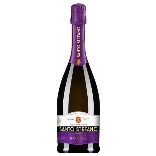 Пивной напиток "Santo Stefano" Rosso Amabile, 0.75 л