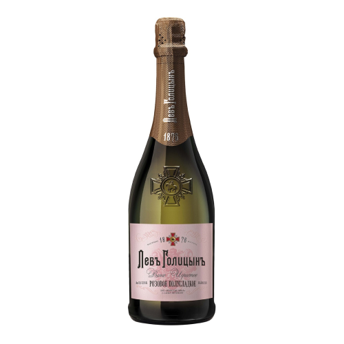 Игристое вино "Lev Golytzin" Rose Demi-Sweet, 750 мл