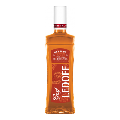 Ликер "Graf Ledoff Dessert" Ryabina na Konyake, 0.5 л
