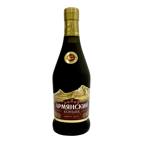 Коньяк Agatat Gold, "Armenian Cognac" 5 Years Old, матовый флакон, 0.5 л