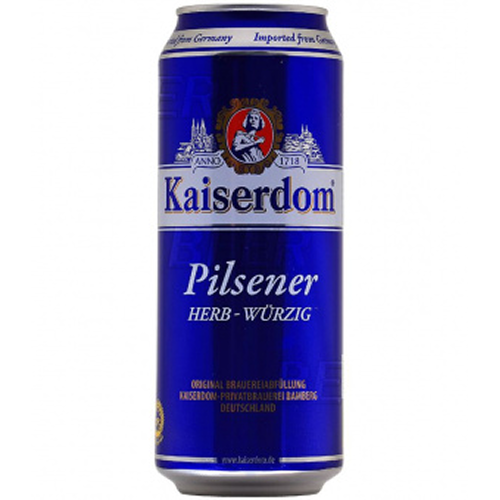 Пиво "Kaiserdom" Pilsener Premium, in can, 0.5 л