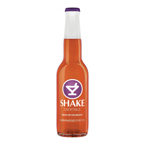 Коктейли "Shake" Sexx on the Beach, 0.33 л