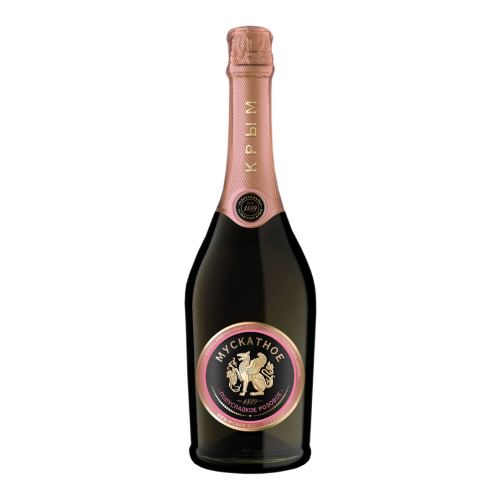 Игристое вино "Золотая Балка" Мускатное Розовое полусладкое