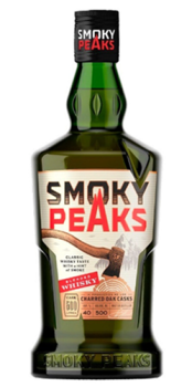 Виски российский купажированный ординарный «СМОКИ ПИКС» 0,7 л Россия