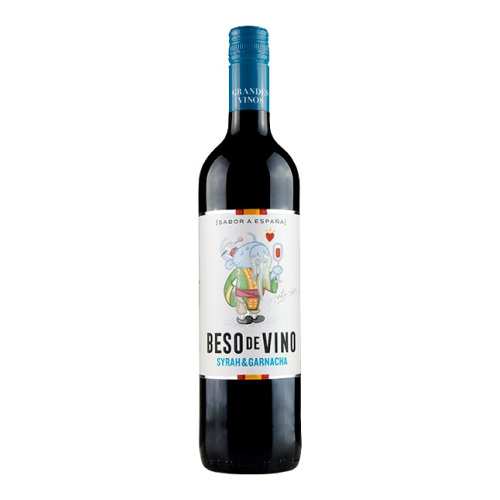 Вино "Beso de Vino" Syrah & Garnacha, Carinena DO