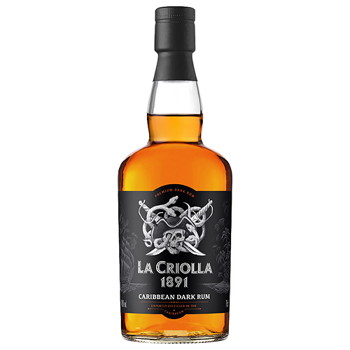 Ром "La Criolla" Caribbean Dark Rum, 0.7 л