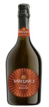 Игристое вино полусладкое белое "КАНТИАНИ" 0,75 л Россия