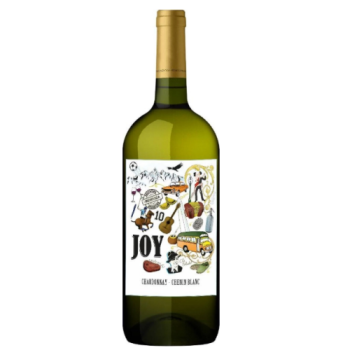 Вино белое сухое "ДЖОЙ Шардоне-Шенен Блан" 1,125 л Аргентина