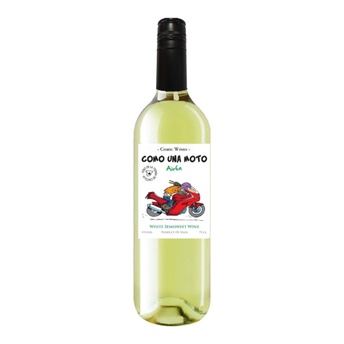 Вино "Como Una Moto" Airen Semisweet