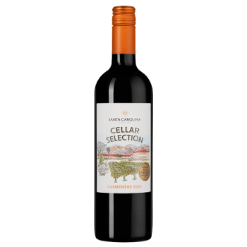 Вино Cellar Selection Carmenere, Santa Carolina, 2023 0.75 л.