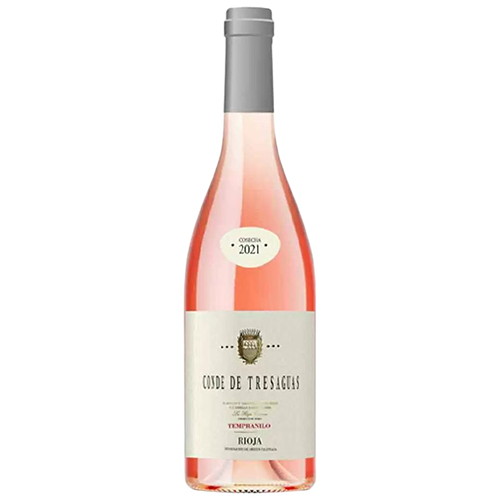 Вино сортовое сухое розовое «КОНДЕ ДЕ ТРЕСАГУАС Д.О.К. РИОХА» Темпранильо 0,75л Испания