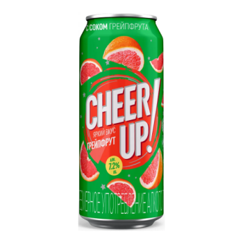 Сидр "Чир Ап!" Грейпфрут, в жестяной банке, 0.45 л