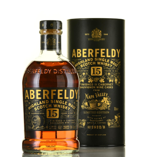 Виски "Aberfeldy" 15 Years Old Limited Edition, in tube, 0.7 л